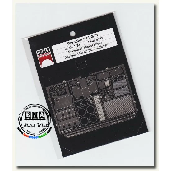 Scale Motorsport 8112 1/24 Porsche 911 GT1 Photoetch Set - Model Cars
