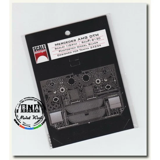 Scale Motorsport 8130 1/24 Mercedes DTM Photoetch Set for Tamiya #24234/24239/24237 - Model Cars