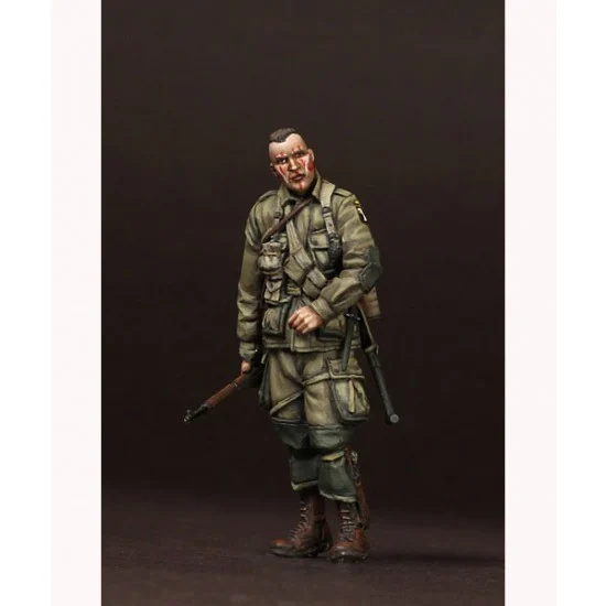 SOGA Miniatures 35150 1/35 WWII 2 Lieutenant, 101st Airborne - Model Figures