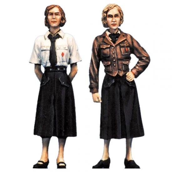 SOL Resin Factory MM014 1/35 WWII Hitler Jugend (2 Figures) - Model Figures