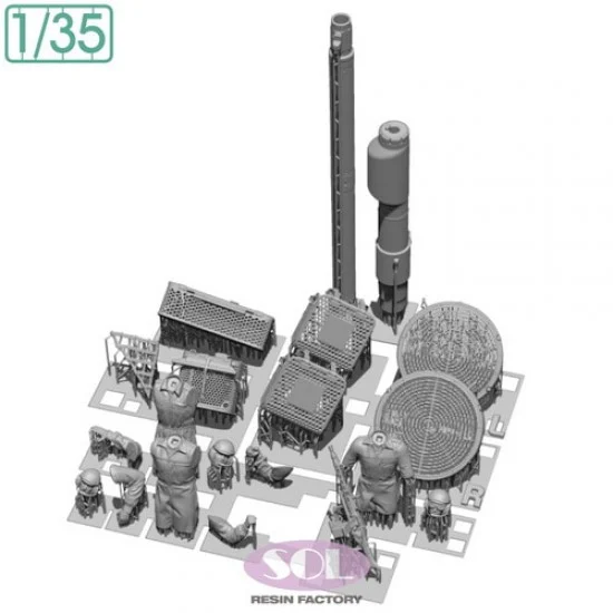 SOL Resin Factory MM1022 1/35 Leopard 2A7V Detail up set for Tamiya kit - Military Vehicles & Tanks