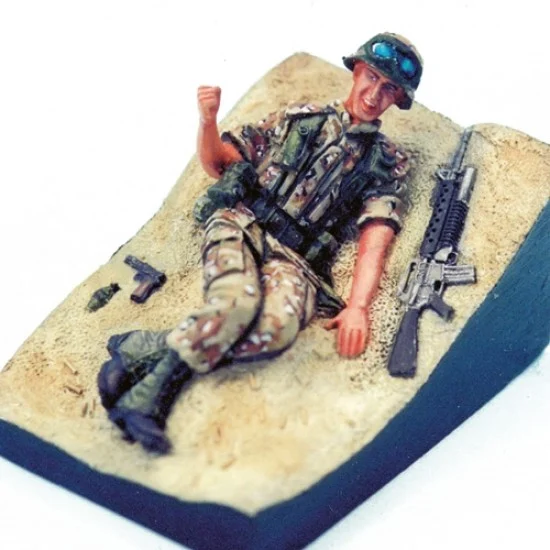 SOL Resin Factory MM107 1/35 Desertstorm "Advance" - Model Figures