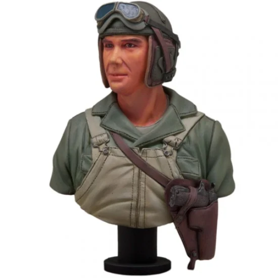 SOL Resin Factory MM126 200mm US Tank Crew Bust - Model Figures