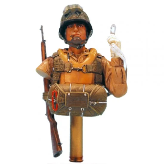 SOL Resin Factory MM140 200mm WWII US 101st Abn Div Bust - Model Figures