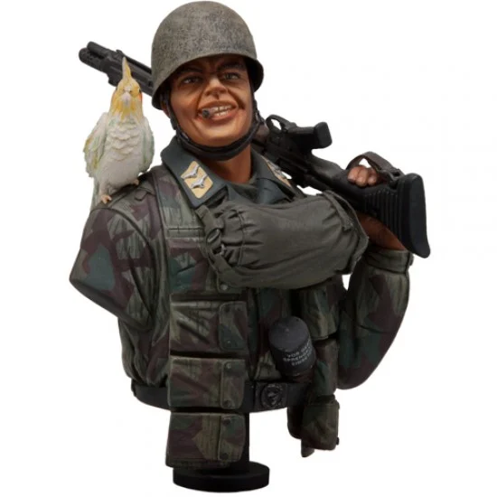 SOL Resin Factory MM150 200Mm WWII German Fallschimjager Bust - Model Figures