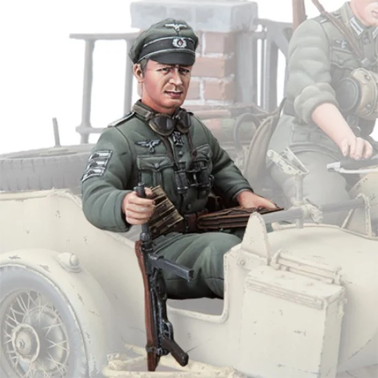 SOL Resin Factory MM184 1/16 WWII German Officer - Model Figures