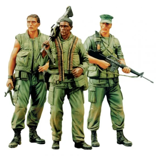 SOL Resin Factory MM192 1/16 US Marine In Vietnam (3 figures) - Model Figures