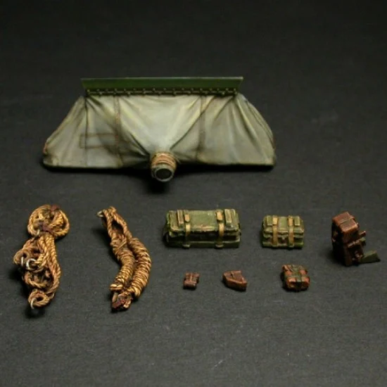 SOL Resin Factory MM221 1/35 British 25-pdr Gun Mk.II Detail-up Set Set