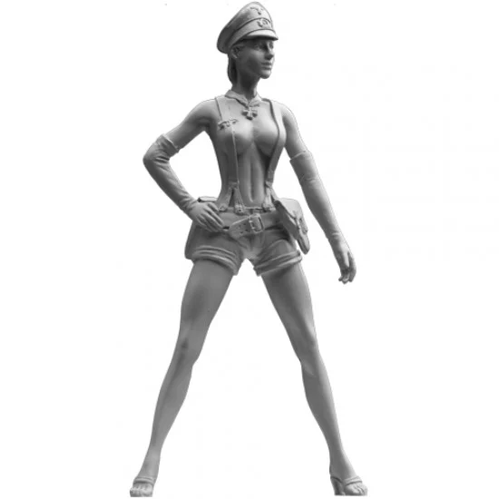 SOL Resin Factory MM249 1/16 German Female Soldier Elsa - Model Figures