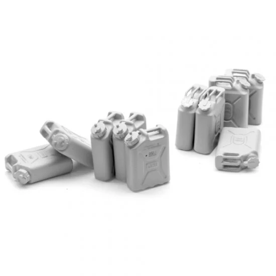 SOL Resin Factory MM256 1/16 Modern Military Jerry Cans & Water Cans (10pcs) - Scenics & Diorama