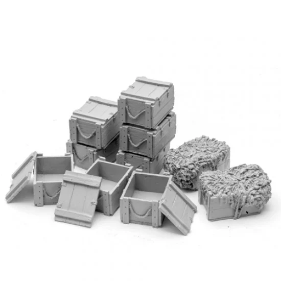 SOL Resin Factory MM257 1/16 Ammo Crate - Scenics & Diorama