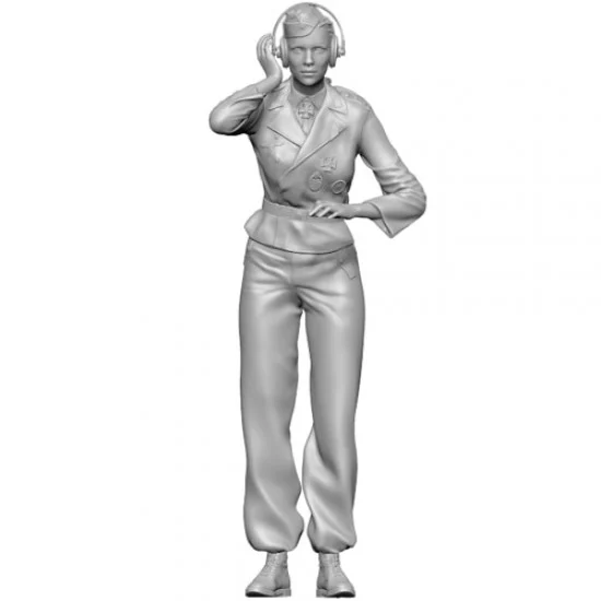 SOL Resin Factory MM269 1/16 German Pzkpfw IV Female Tank Driver for Trumpeter kits - Model Figures