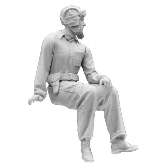 SOL Resin Factory MM289 1/16 WWII Russian Tank Loader - Model Figures
