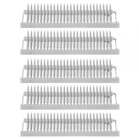 SOL Resin Factory MM345 1/16 WWII Browning M2 50-Cal (12.7mm) Belt (5pcs)