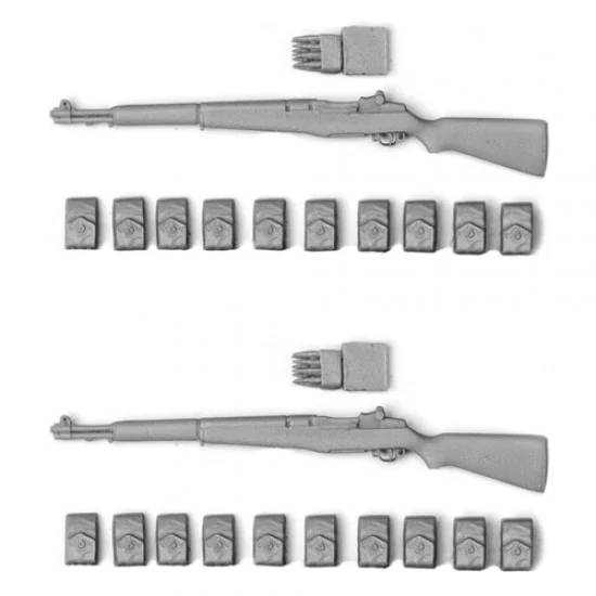SOL Resin Factory MM370 1/16 US M1 Garand (2pcs) - Military Vehicles & Tanks