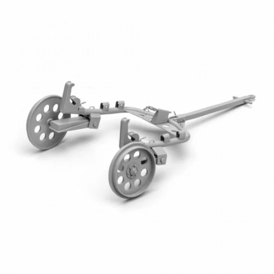 SOL Resin Factory MM393 1/16 WWII German Goliath Carrier Trailer - Military Vehicles & Tanks