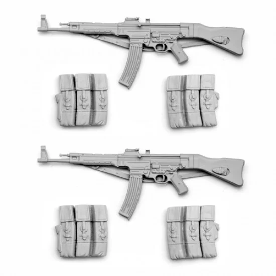 SOL Resin Factory MM410 1/16 WWII German Sturmgewehr 44x2 set - Model Figures
