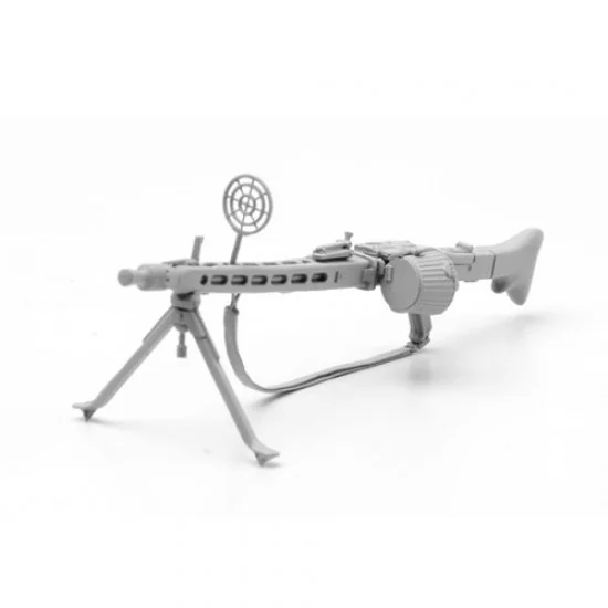 SOL Resin Factory MM467 1/16 WWII German Machine Gun MG42 w/Anti-aircraft Ring Sight