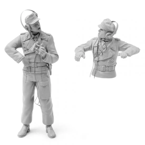 SOL Resin Factory MM493 1/16 WWII German Tank Crew of Stug III Ausf G - Model Figures
