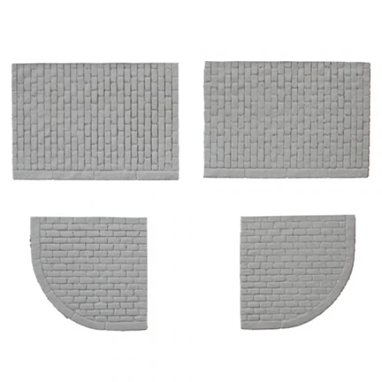 SOL Resin Factory MM494 1/35 Side Walk (Cobble stones) - Scenics & Diorama