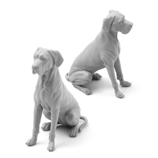 SOL Resin Factory MM516 1/35 German Dogs - Scenics & Diorama