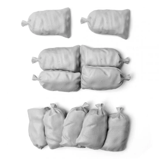 SOL Resin Factory MM529 1/16 Sand Bags - Military Vehicles & Tanks
