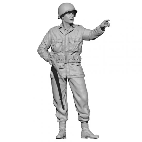 SOL Resin Factory MM551 1/35 WWII US Military Police (3D printed kit) - Model Figures