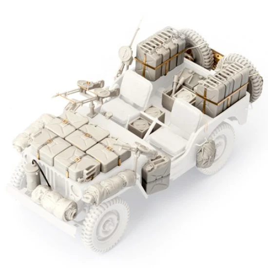 SOL Resin Factory MM560 1/16 WWII British SAS 1/4 Ton Utility Truck Conversion set for Takom kits - Military Vehicles & Tanks