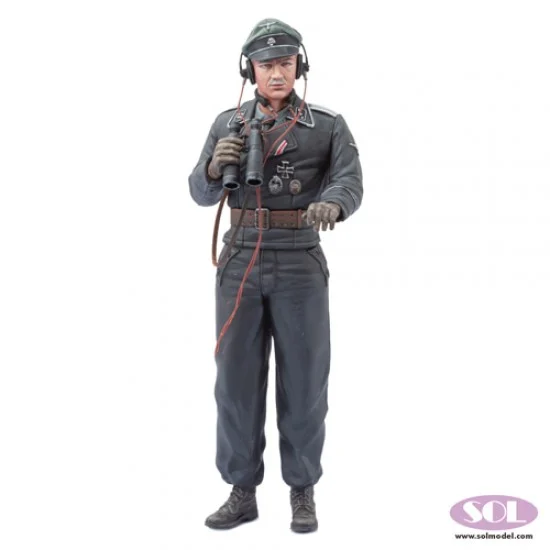 SOL Resin Factory MM596 1/16 WWII German Tiger Tank Commander - Model Figures