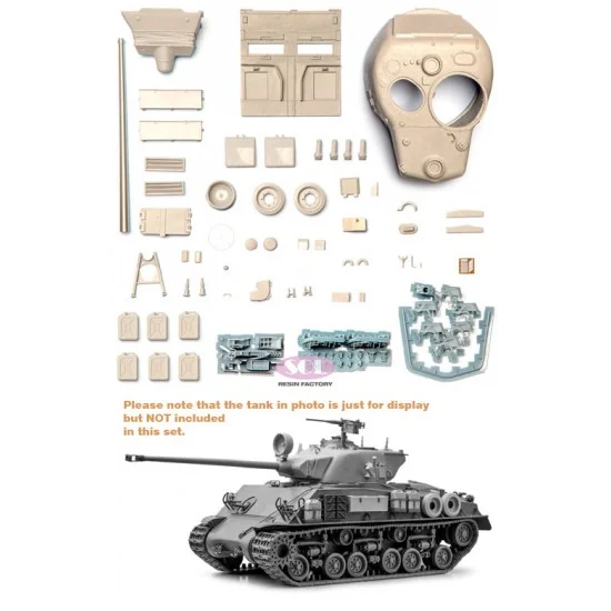SOL Resin Factory MM600 1/16 IDF M50 Super Sherman Conversion Set - Military Vehicles & Tanks