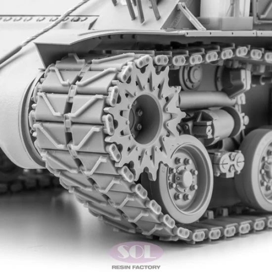 SOL Resin Factory MM609 1/16 M4 Sherman HVSS T-80 Track