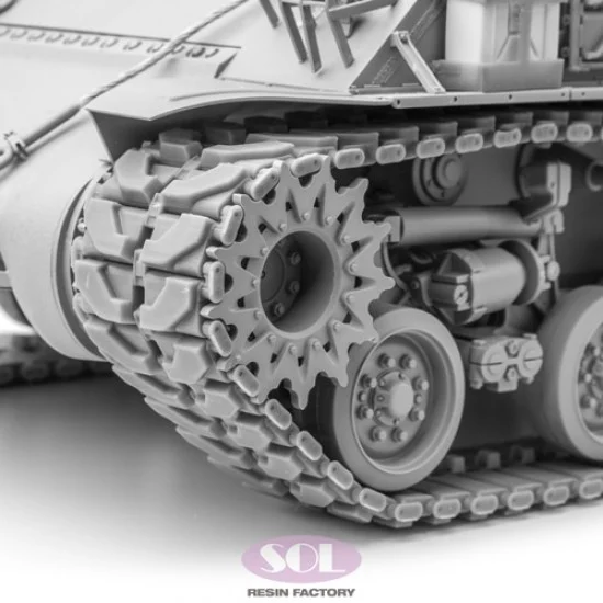 SOL Resin Factory MM610 1/16 M4 Sherman HVSS T-84 Track