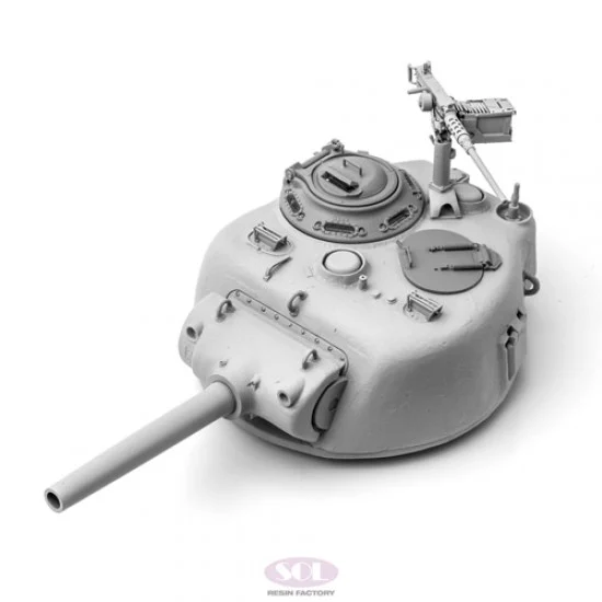 SOL Resin Factory MM611 1/16 105mm Howitzer Turret for M4A3 Sherman - Military Vehicles & Tanks