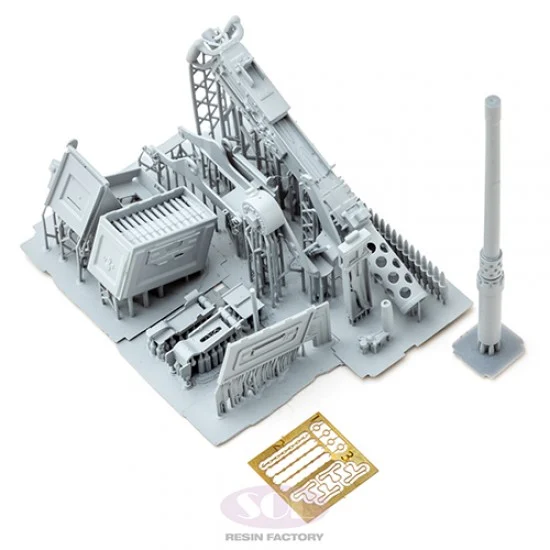 SOL Resin Factory MM612 1/16 M2 .50 Cal Machine Gun-Jeep Mount