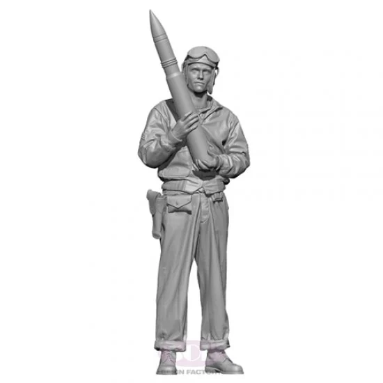 SOL Resin Factory MM679 1/35 WW II US M10 Tank Loader - Model Figures