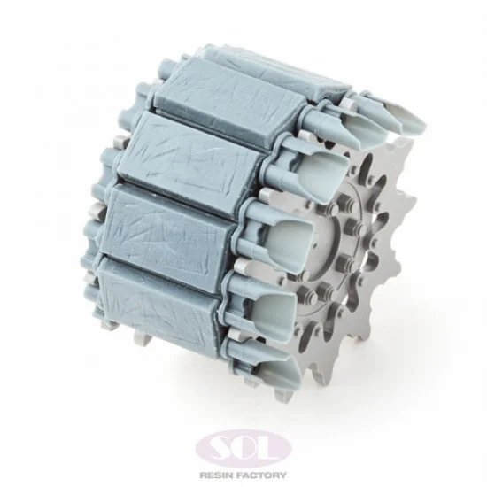 SOL Resin Factory MM692 1/16 M4 Sherman T41 Tracks with Duckbills Type #2 - Military Vehicles & Tanks
