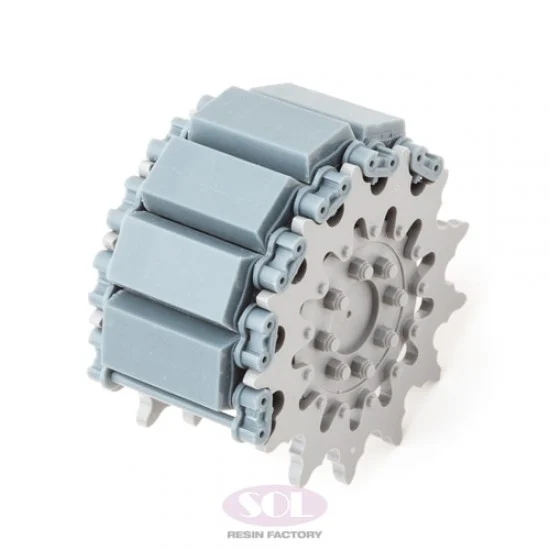 SOL Resin Factory MM693 1/16 M4 Sherman T51 Tracks - Military Vehicles & Tanks