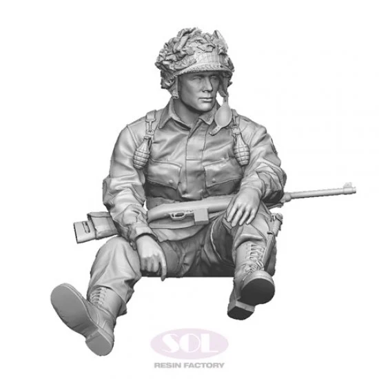 SOL Resin Factory MM721 1/16 WWII US Army Airborne #3 - Model Figures