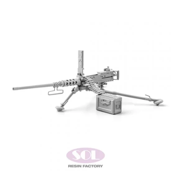 SOL Resin Factory MM766 1/16 Cal.50 M2HB with M3 Tripod - Military Vehicles & Tanks
