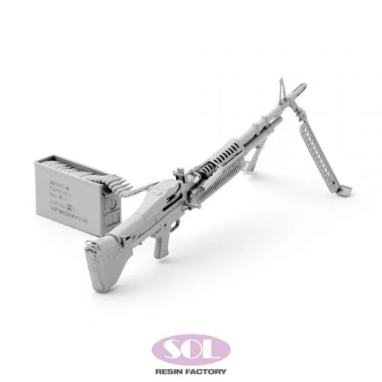 SOL Resin Factory MM789 1/16 M60 Machine Gun - Military Vehicles & Tanks