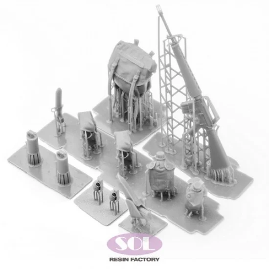 SOL Resin Factory MM791 1/16 Vietnam War US Army Personal Equipment - Model Figures