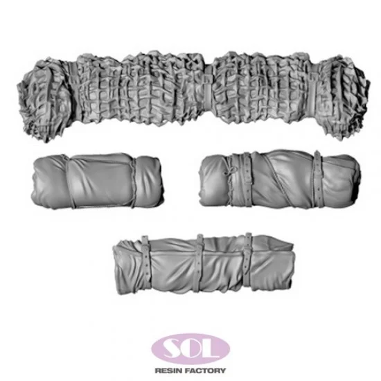SOL Resin Factory MM800 1/16 Canvas and Camouflage - Military Vehicles & Tanks