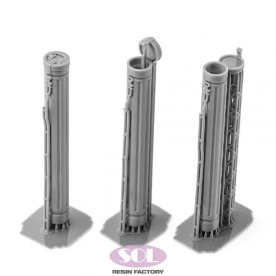 SOL Resin Factory MM801 1/16 German 7.5cm Ammunition Metal Container - Military Vehicles & Tanks