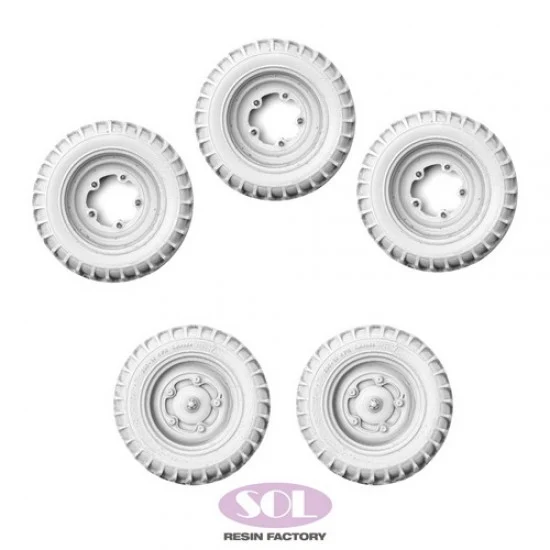 SOL Resin Factory MM809 1/16 WWII German Schwimmwagen Wide Wheels - Military Vehicles & Tanks