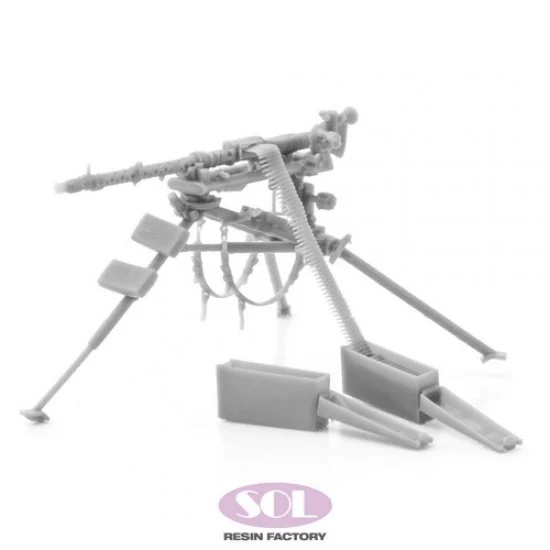 SOL Resin Factory MM811 1/35 MG34 on MG-LAFETTE