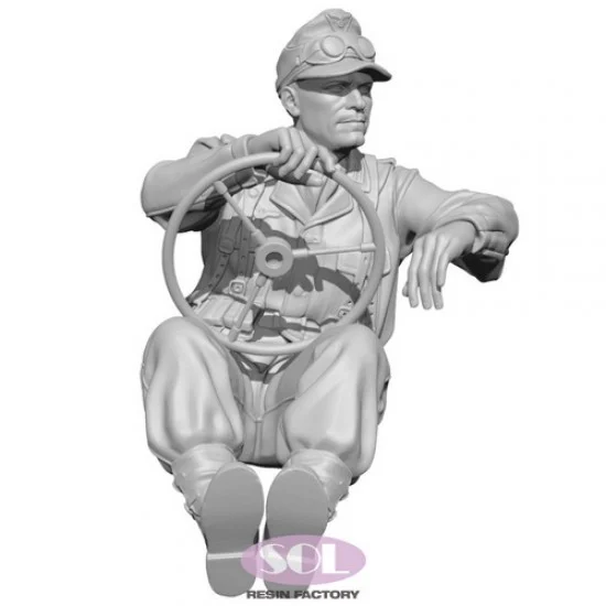 SOL Resin Factory MM839 1/16 Driver for WWII German Kubelwagen - Model Figures