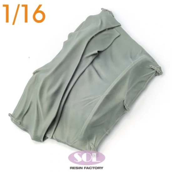 SOL Resin Factory MM851 1/16 Tarp for WWII German Sd.Kfz.250/1 - Military Vehicles & Tanks