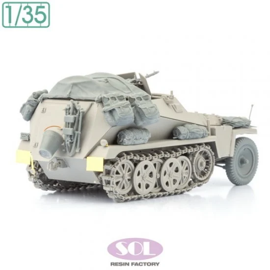 SOL Resin Factory MM872 1/35 WWII German Sd.Kfz.250/1 Detail-up set for Takom kit