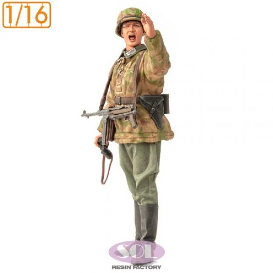SOL Resin Factory MM889 1/16 WWII German Field Artillery Commander - Model Figures