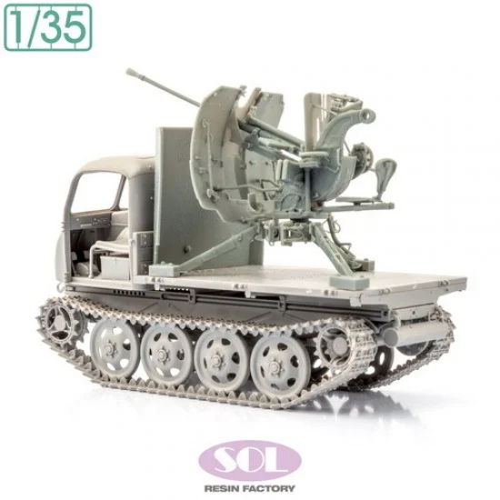 SOL Resin Factory MM891 1/35 Gebirgs Flak38 Auf RSO Conversion kit - Military Vehicles & Tanks